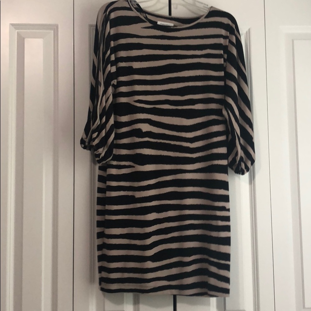 Calvin Klein Zebra Print Dress!